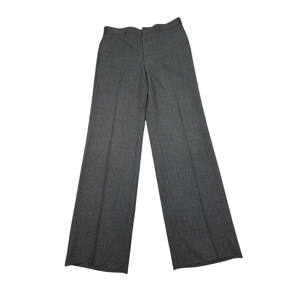 Christian Dior Monsieur Men Three Piece Suit Grey Wool 40R 34X32